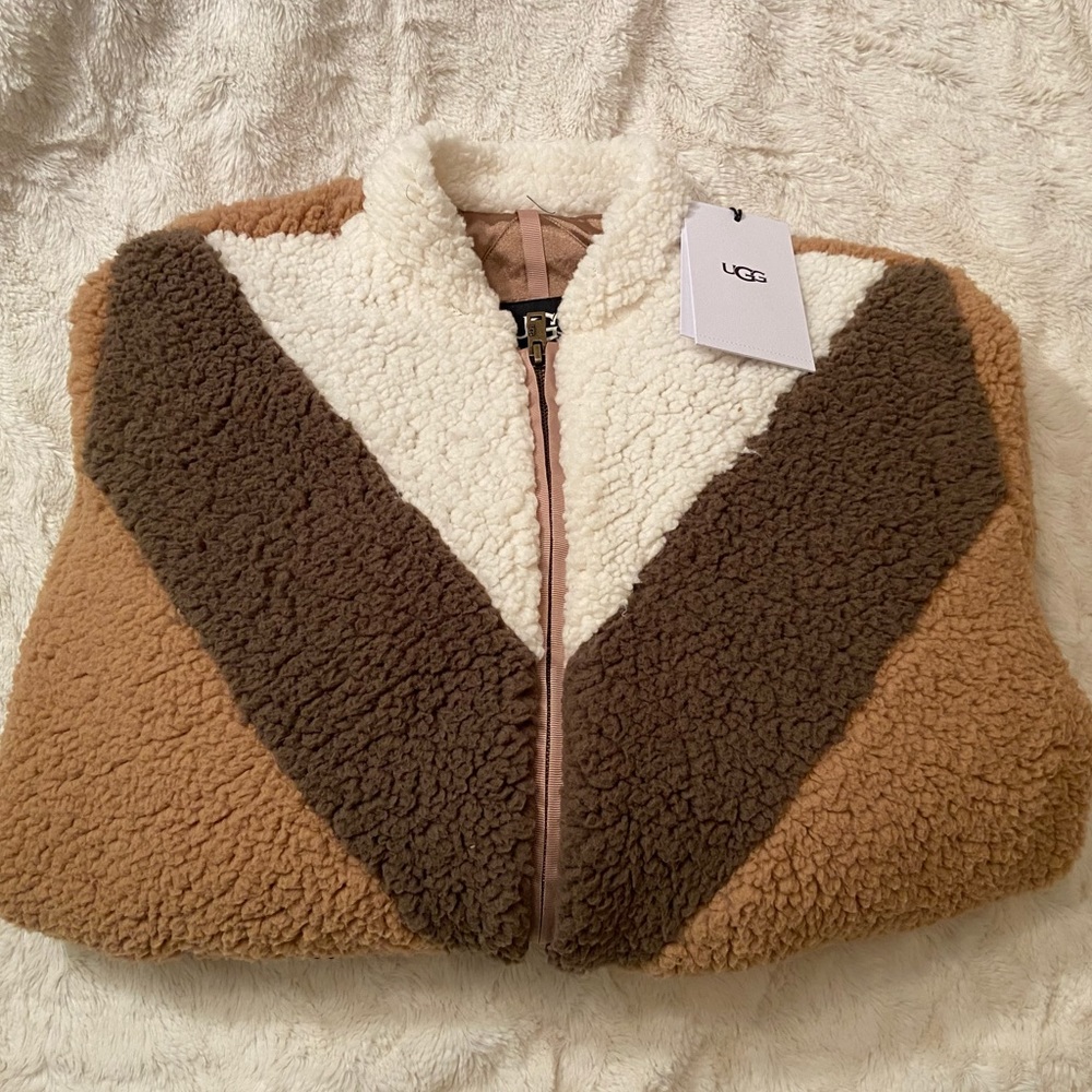 NWT UGG Annalise Teddy Jacket